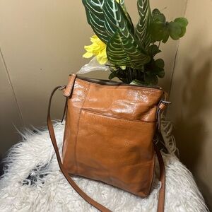 Hobo Original Caramel Leather Crossbody